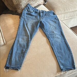 LOFT Blue Ankle Jeans